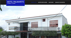 Desktop Screenshot of hotelpalmarito.com